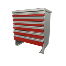 CTech 6 Drawer Unit Scelzi