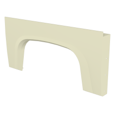KSS Curb Side Fenderskirt, GM, No Fuel Fill