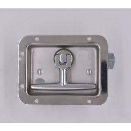 Stainless Steel Twist Latch Street Side Improved Security