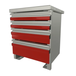 Red CTech Drawer Unit KNAP 20192605 - Knapheide Parts