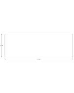 Replacement Glass for KUV Rear Door, Rectangle