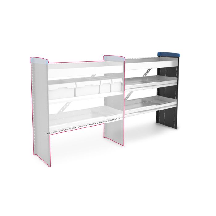 Sortimo shelving shop