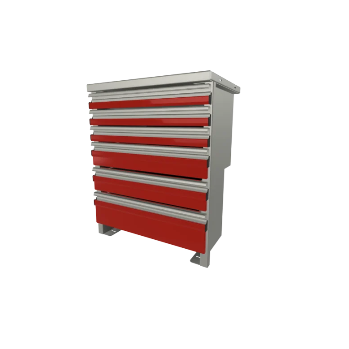 Red CTech 6 Drawer Unit KNAP 20192688 - Knapheide Parts