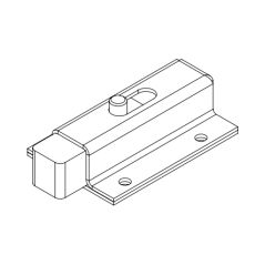 TSR Square Bolt Latch