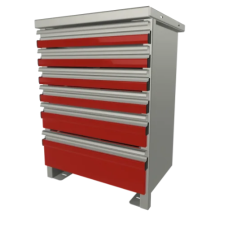 CTech 20" Wide 6 Drawer Unit