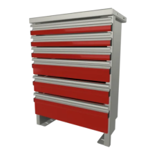 CTech 23" Wide 6 Drawer Unit