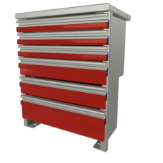 CTech 24" Wide 6 Drawer Unit