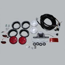 Flush Mount Light Kit With LED S/T/T