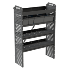15" D x 40" W x 58" H Van Shelving Unit Base