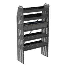 15" D x 40" W x 71" H Van Shelving Unit Base