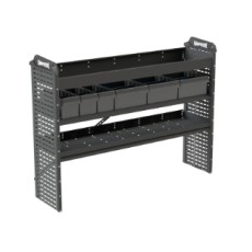 15" D x 59" W x 44" H Van Shelving Unit Base