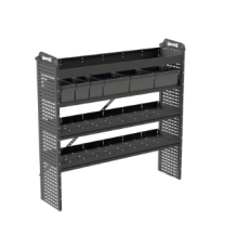 15" D x 59" W x 58" H Van Shelving Unit Base