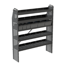 15" D x 59" W x 71" H Van Shelving Unit Base