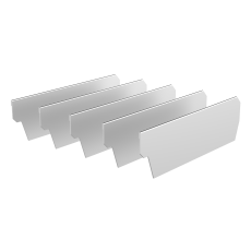 16.125" Flip Top Shelf Divider Kit for 20"D Compartments