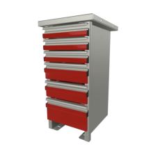 CTech 6 Drawer Unit Reading 