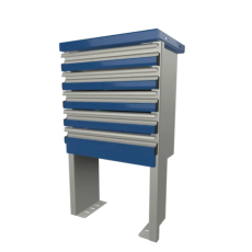 CTech 5 Drawer Unit Royal 