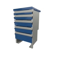 CTech 5 Drawer Unit Royal 