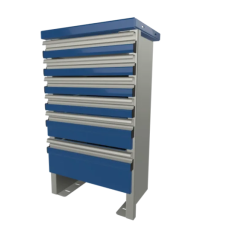 CTech 6 Drawer Unit Royal 