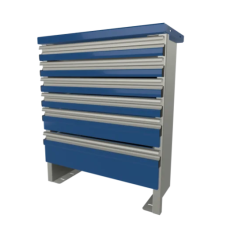 CTech 6 Drawer Unit Royal 