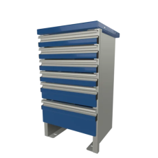 CTech 6 Drawer Unit Royal 