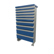 CTech 9 Drawer Unit Royal 