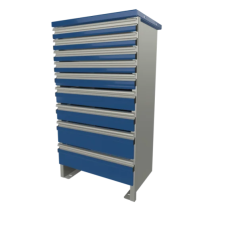 CTech 9 Drawer Unit Royal 