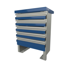 CTech 5 Drawer Unit Royal 