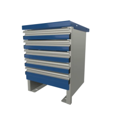 CTech 5 Drawer Unit Royal 