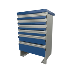 CTech 6 Drawer Unit Royal 