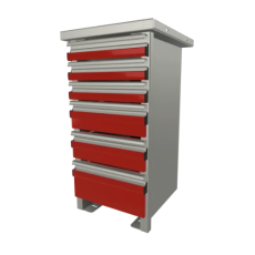 CTech 14" Wide 6 Drawer Unit