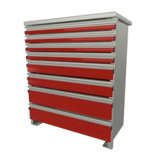 CTech  34" Wide 8 Drawer Unit 