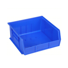 AkroBin Hang and Stack Bin with Lid 11" x 10 7/8" x 5"