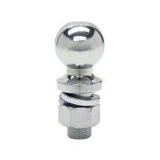 Buyers 2 Inch Chrome Hitch Ball With 1 Inch Shank Diameter x 2-3/4 Inch Long