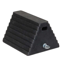 Buyers Rubber Wheel Chock with Chain Eye