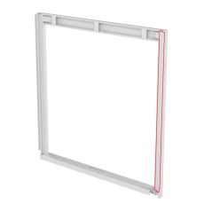 Box Van Rear Street Side Corner Post Filler for 102"H