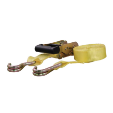 Curt Ratchet Strap with J Hooks 2" x 27'