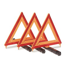 Custer Emergency Warning Triangle Kit - 3 Pk