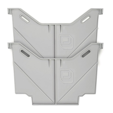 Decked Wide Drawer Dividers, 2 Pk with Locking Tabs