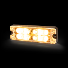 ECCO LED Amber Directional Warning Light 3.3"