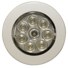 ECCO LED Interior Light White Bezel 2.8"