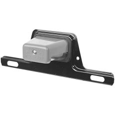Box Van Incandescent License Plate Light and Mounting Bracket