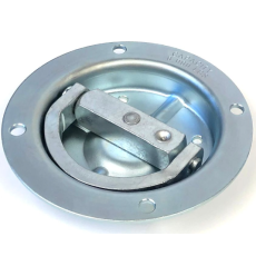 Macs Swivel D-Ring, Recessed 360 Degree
