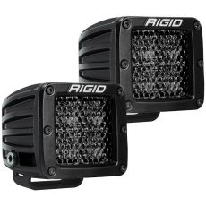 Rigid Industries Pro Spot Diffused Midnight Surface Mount Pair