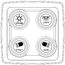 4 Button Control Panel for KMT