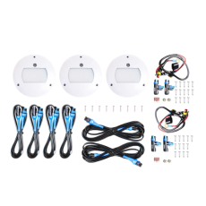 Motion Sensor Ceiling Light - 3 Light Plug & Play Kit