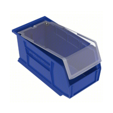 AkroBin Hang and Stack Bin with Lid 5 1/2" x 10 7/8" x 5"