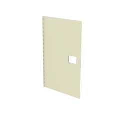 22"W x 36"H Vertical Compartment Door