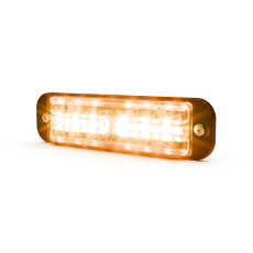 ECCO 12 LED Amber and Clear Directional Warning Light