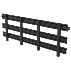Stake Rack Front 28" x 8'